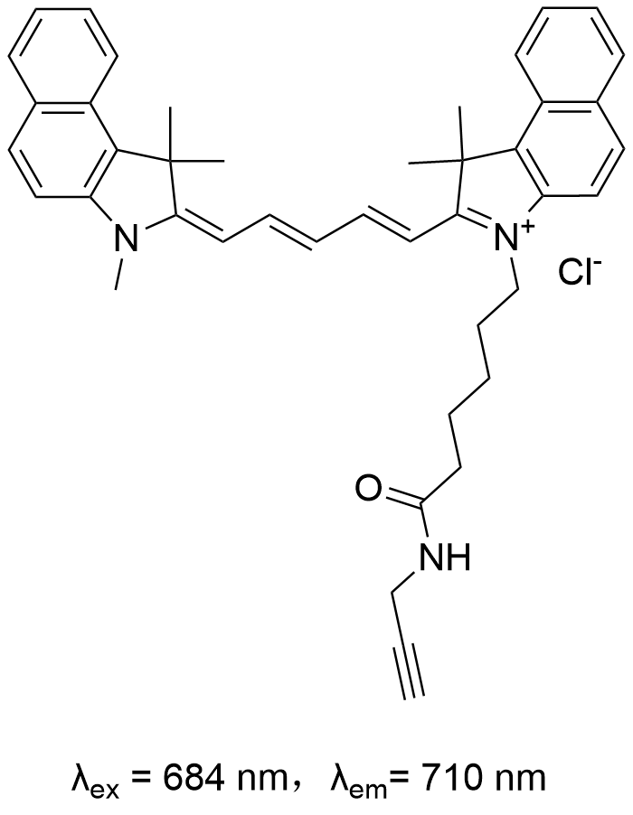 花菁染料 Cy5.5 alkyne