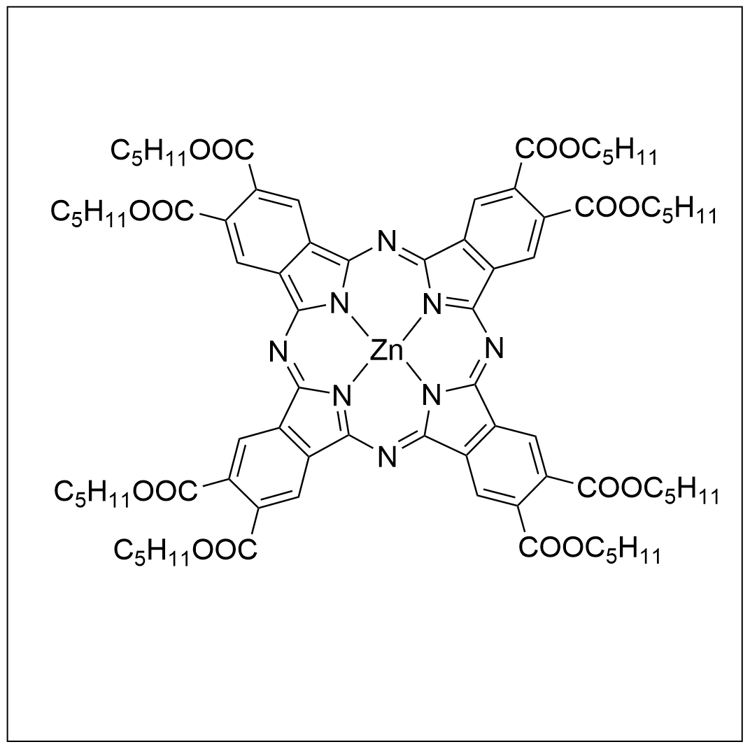 2,3,9,10,16,17,23,24-八戊酯基-29H,31H-酞菁锌(II)