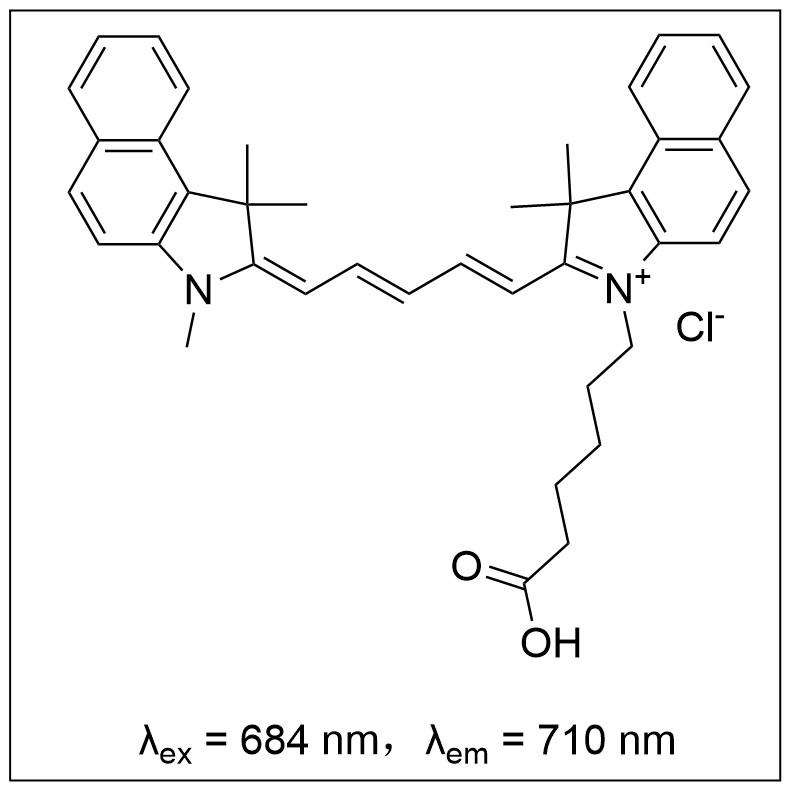 花菁染料 Cy5.5 carboxylic acid