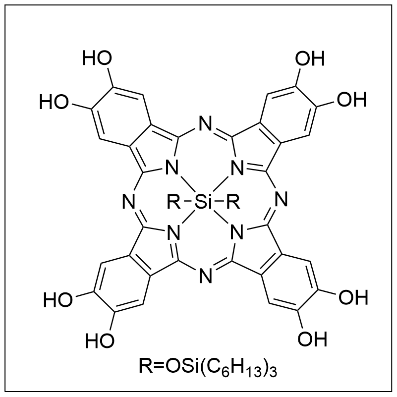 2,3,9,10,16,17,23,24-八羟基-29H,31H-酞菁双(三己基硅氧基)硅烷