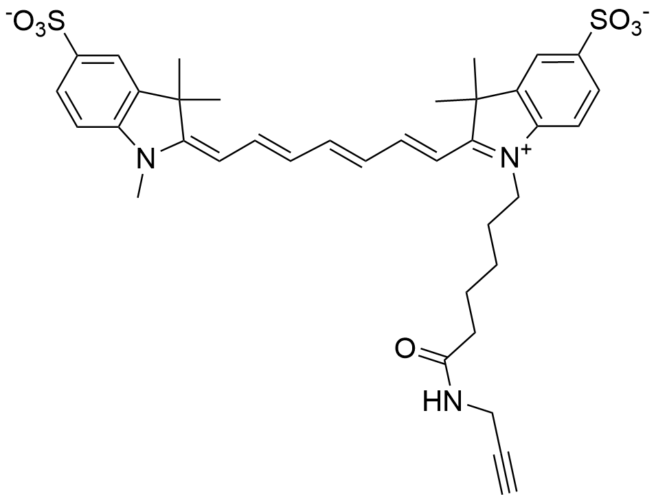 磺酸花菁染料 Sulfo Cy7 alkyne