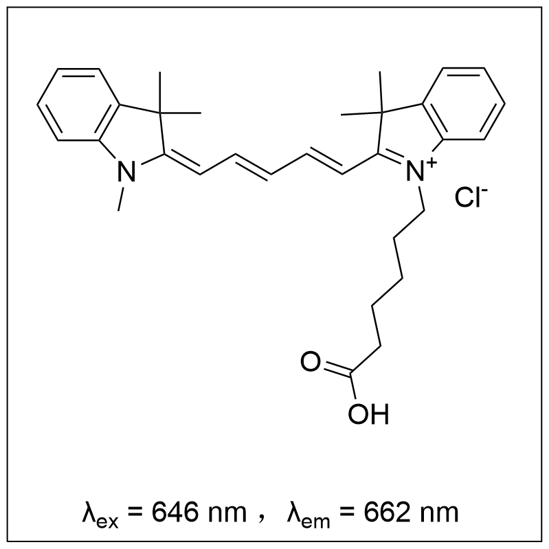 花菁染料 Cy5 carboxylic acid