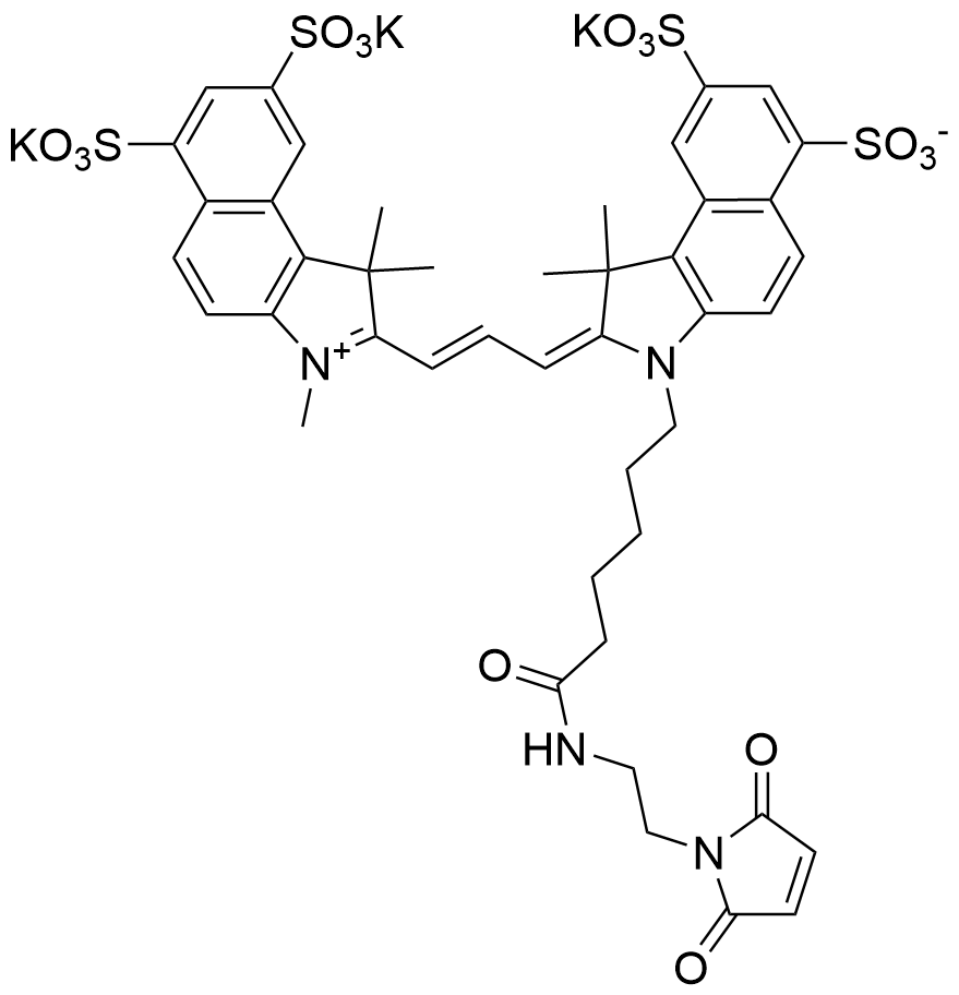 磺酸花菁染料 Sulfo Cy3.5 maleimide