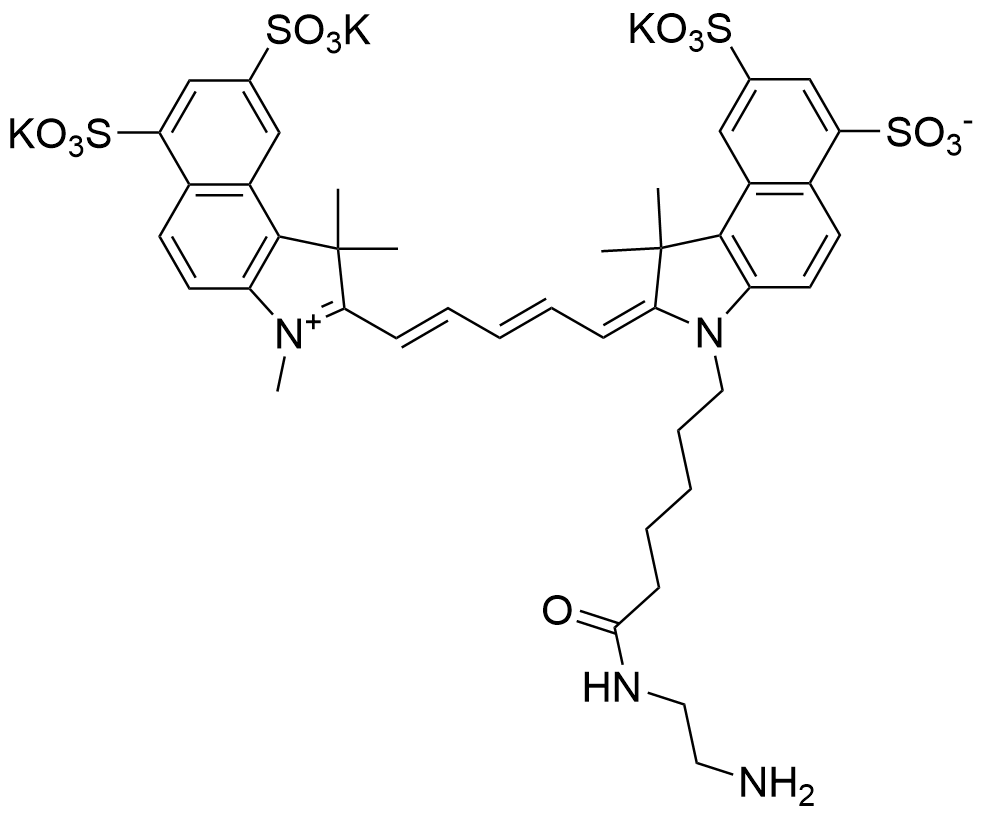 磺酸花菁染料 Sulfo  Cy5.5 amine