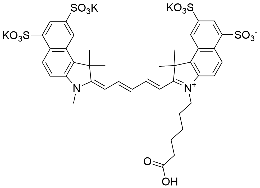 磺酸花菁染料 Sulfo Cy5.5 carboxylic acid