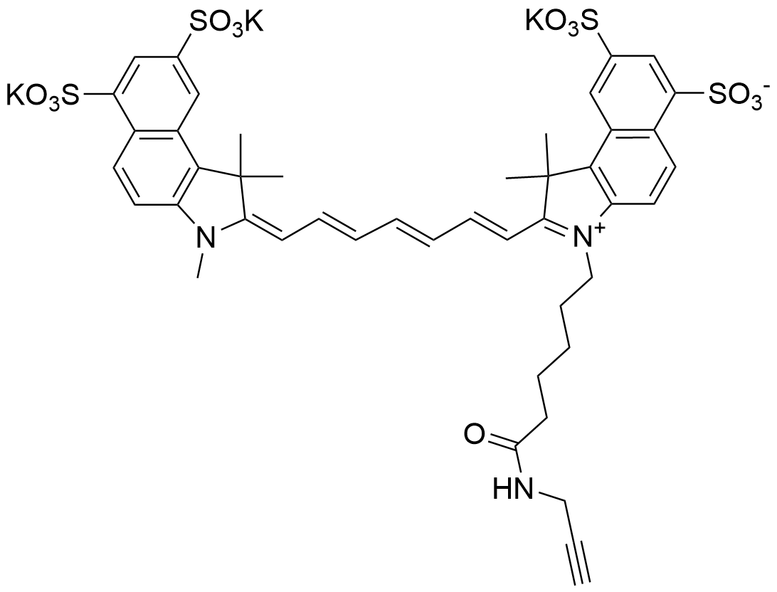 磺酸花菁染料 Sulfo Cy7.5 alkyne