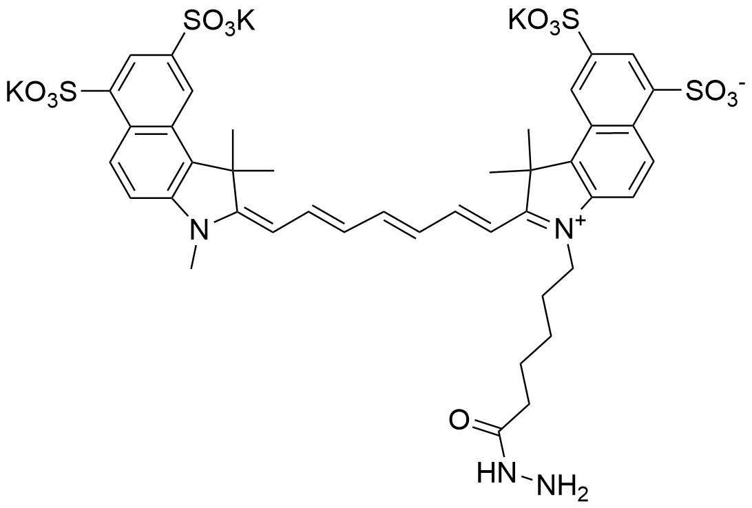 磺酸花菁染料 Sulfo  Cy7.5 hydrazide