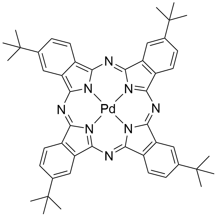 2,9,16,23-四叔丁基-29H,31H-酞菁钯(II)