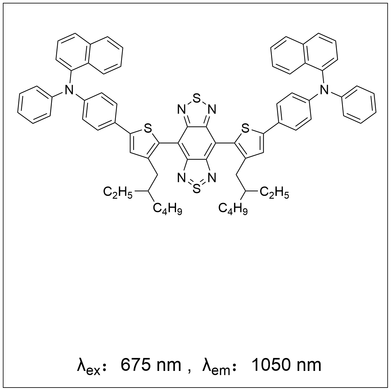 近红外二区荧光染料BBTDTL-DPNA