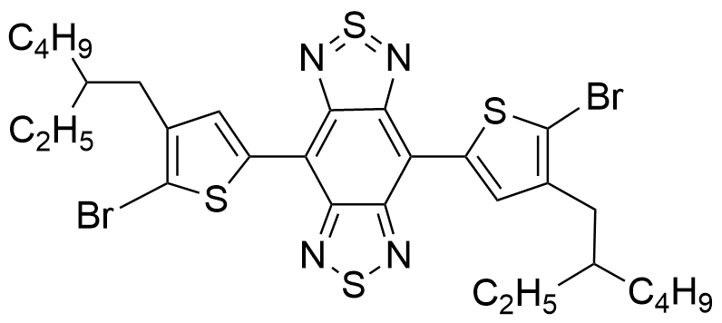 4,8-双[5-溴-4-(2-乙基已基)-2-噻吩基]-2位4未2-苯井[1,2-c:4,5-c'觳双[1,2,5]噻二唑