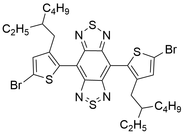 4,8-双(5-溴-3-(2-乙基己基)-2-噻吩基)-2λ4δ2-苯并[1,2-c:4,5-c']双[1,2,5]噻唑