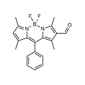 5,5-二氟-8-甲酰基-1,3,7,9-四甲基-10-苯基-5H-二吡咯并[1,2-C:2',1'-F][1,3,2]二氮杂硼烷-4-滃-5-硼