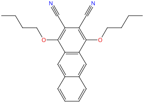 1,4-Dibutoxy-2,3-anthracenedicarbonitrile