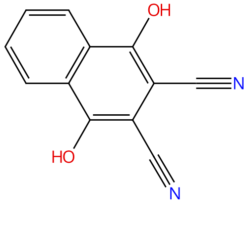 1,4-二羟基-2,3-萘二甲腈