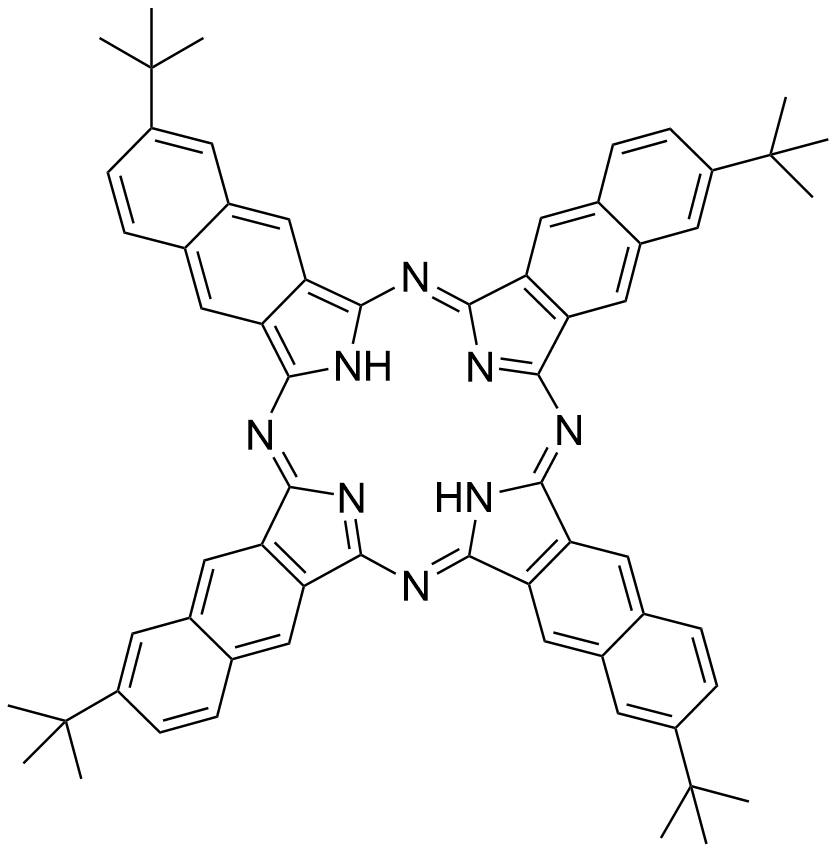 2,11,20,29-四叔丁基-2,3-萘酞菁