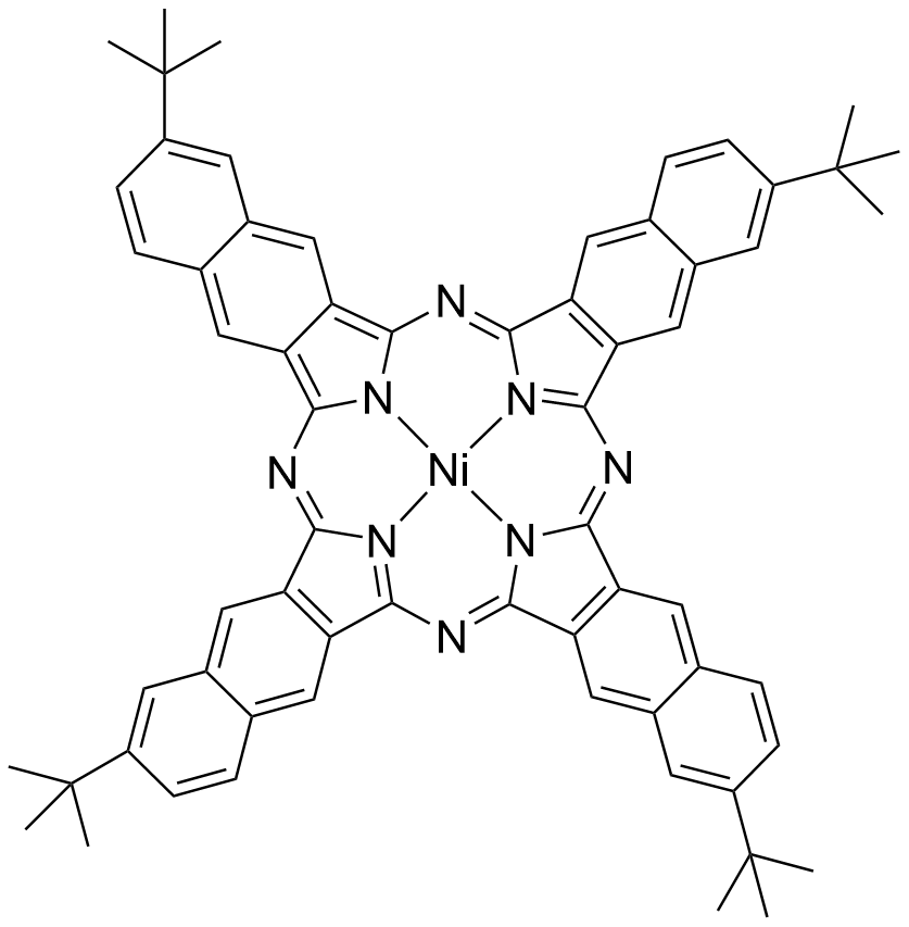 2,11,20,29-四叔丁基-2,3-萘酞菁镍
