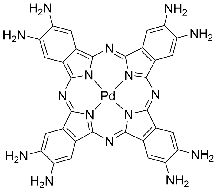 2,3,9,10,16,17,23,24-八氨基-29H,31H-酞菁钯(II)