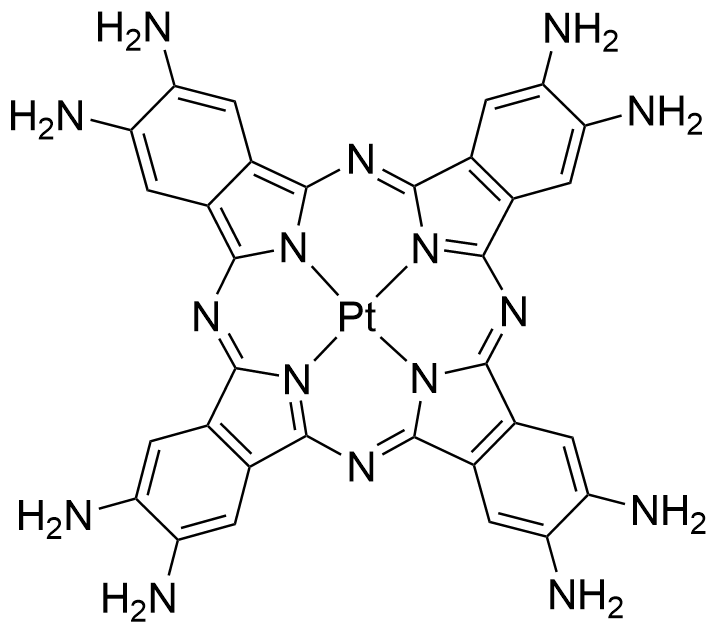 2,3,9,10,16,17,23,24-八氨基-29H,31H-酞菁铂(II)