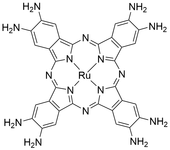 2,3,9,10,16,17,23,24-八氨基-29H,31H-酞菁钌