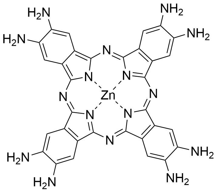 2,3,9,10,16,17,23,24-八氨基-29H,31H-酞菁锌
