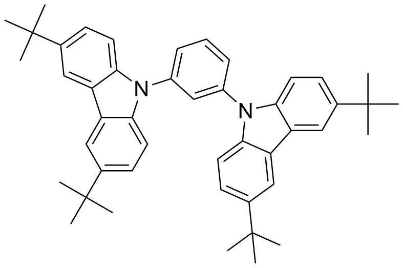 高纯磷荧光主体材料mCP-t-Bu