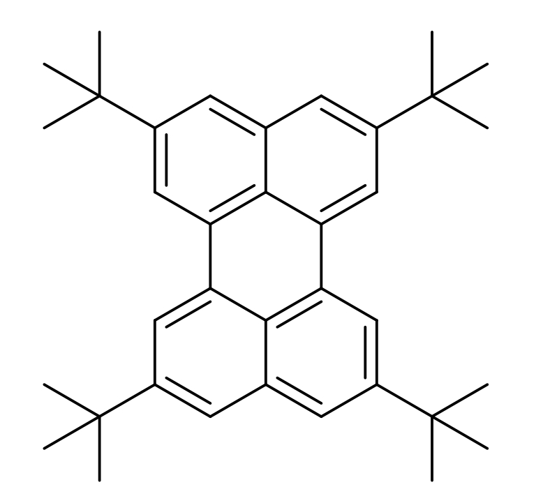 高纯蓝色荧光材料TBPe